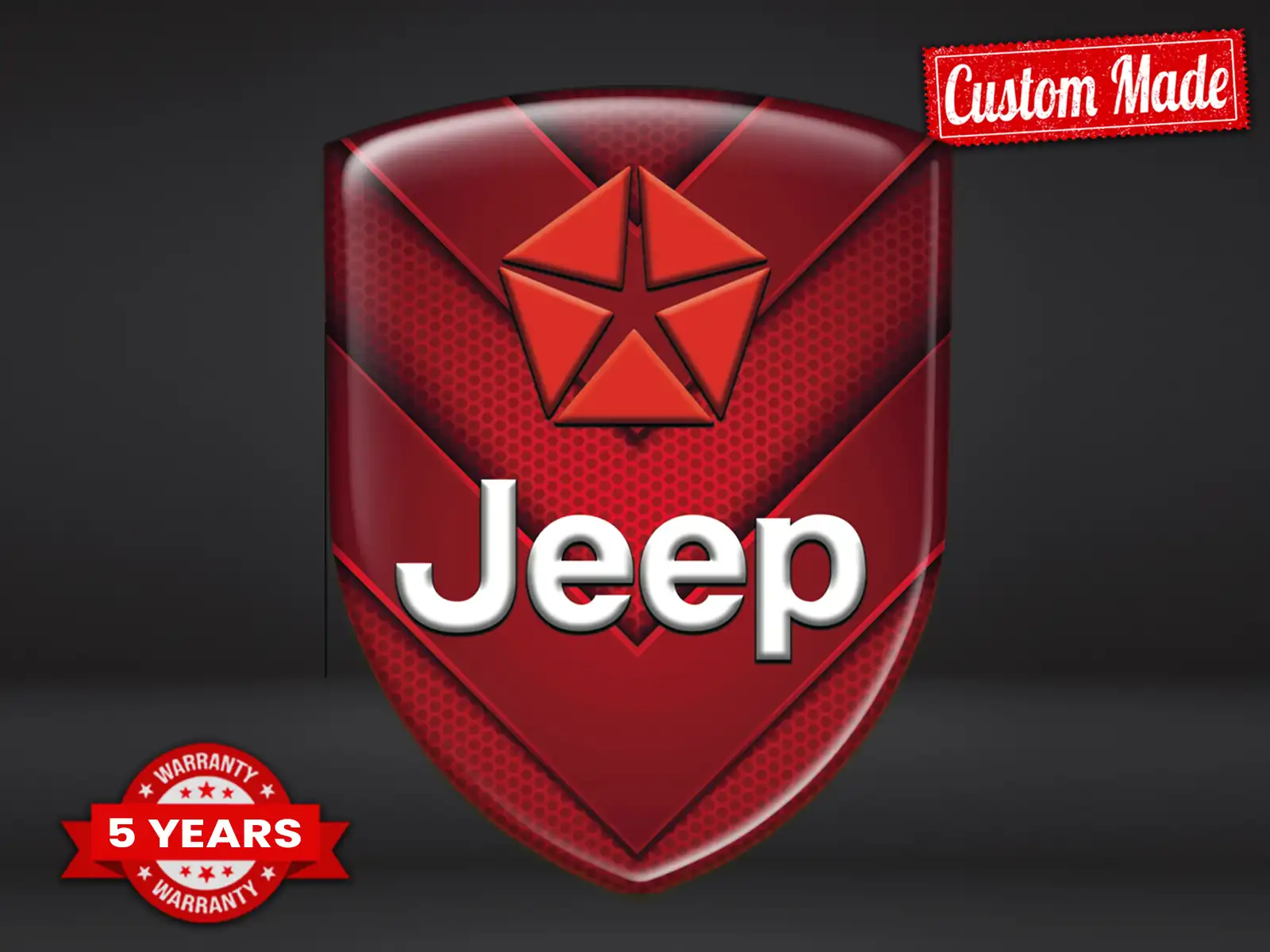 Jeep Pegatinas Logo Negocio Deporte Estrella Minimalista